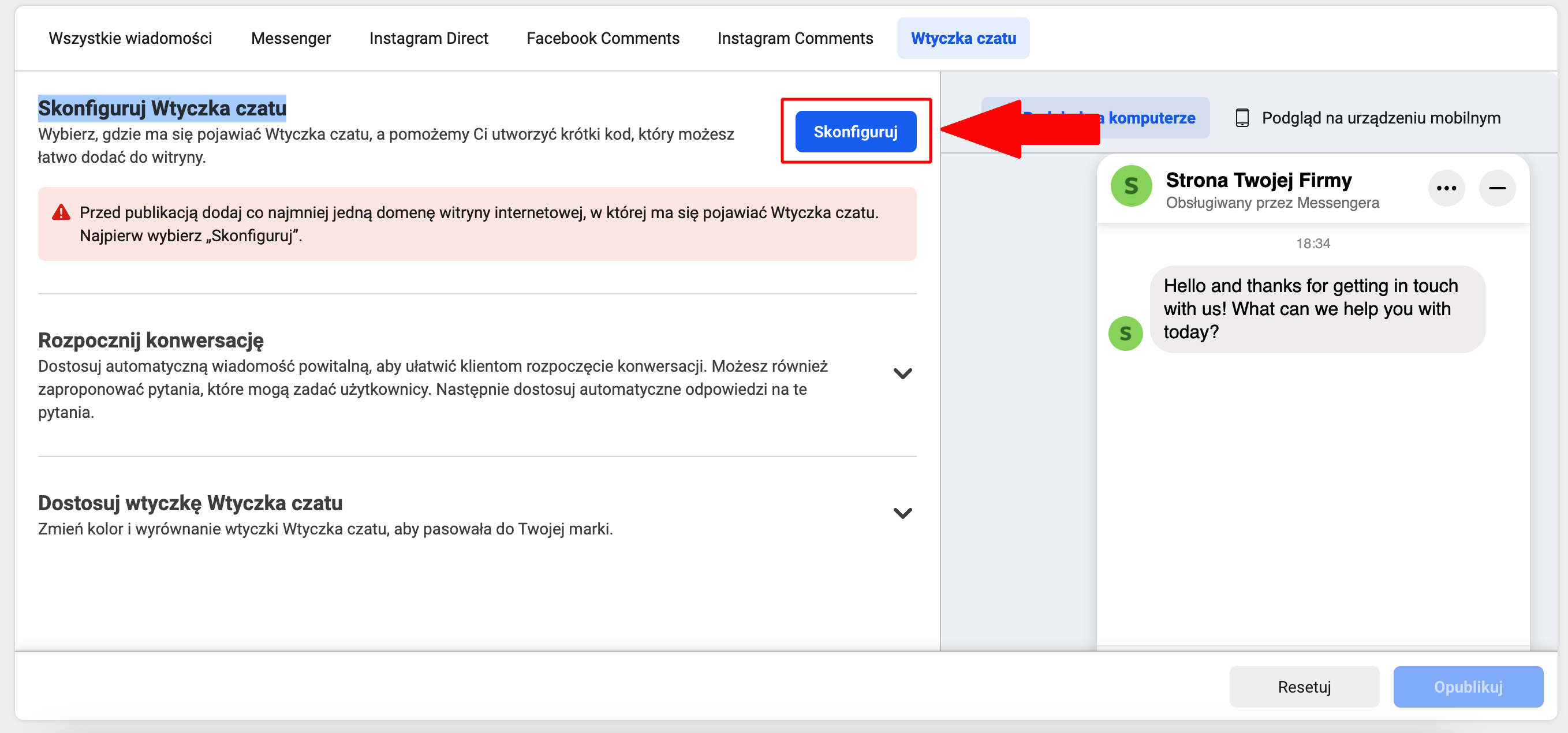 Jak dodać czat Messengera na stronie WordPress? PORADNIK