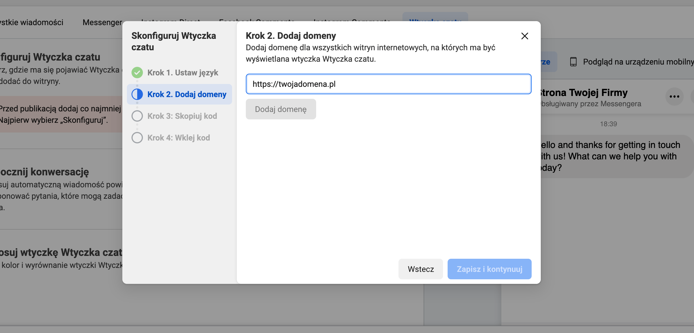 Jak dodać czat Messengera na stronie WordPress? PORADNIK