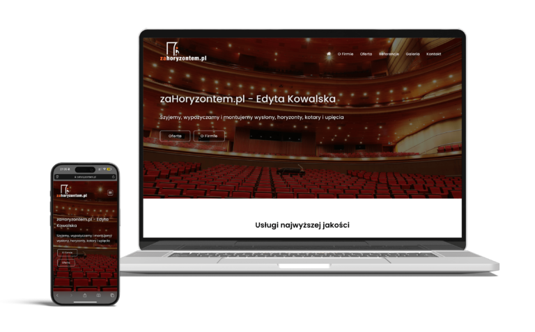 Strona Internetowa zaHoryzontem.pl