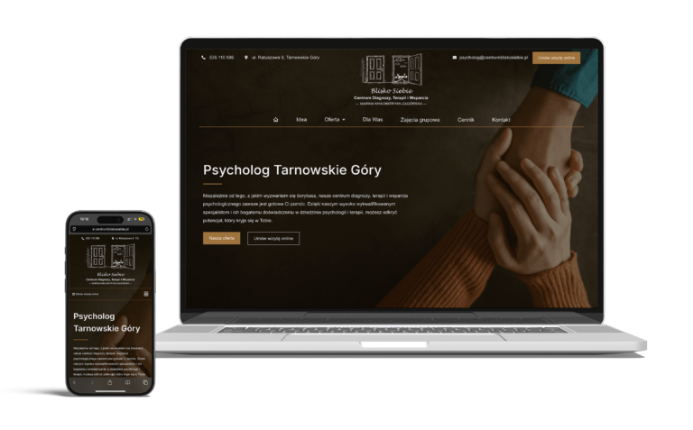 Strona Internetowa dla psychologa